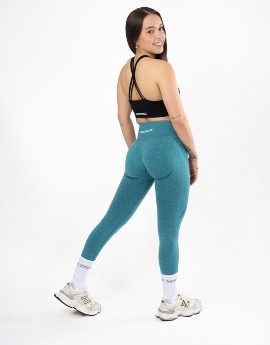 Modesty High-Waist Legging - CAPO FINALE - Leggings - S - Kleur Black - Sportkleding - Activewear - Gymkleding - Fitnesskleding - Sportoutfit - Fitness - Hardlopen - Crossfit - Yoga - Pilates - Krachttraining — afbeelding 2