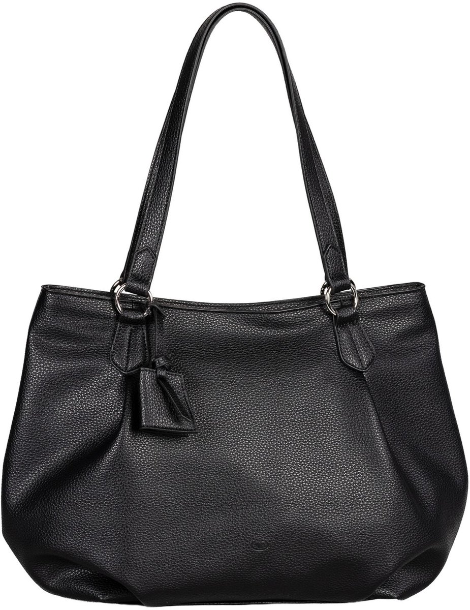 TOM TAILOR shopper Laelia Zip Shopper Black zwart