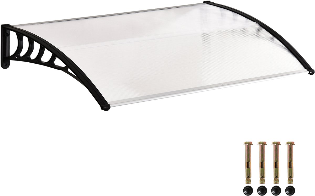 1 stuk - zonnenscherm - UV-bescherming - waterdicht - 90x150x25 cm - wit