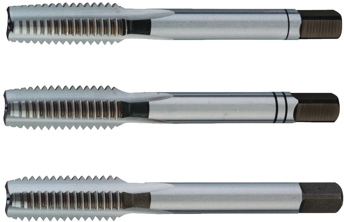 Handtappenset DIN 352 M22x2,5mm HSS ISO2 (6H) 3-delig.TECWERK