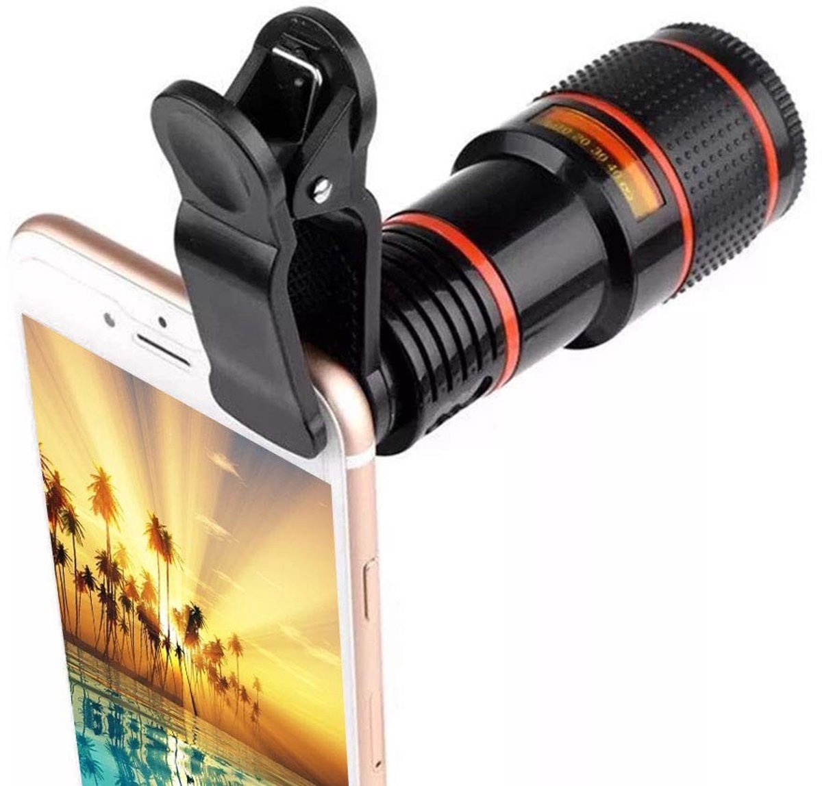Solidchoice - Mobiele Telefoon Telelens met 8x Optische Zoom
