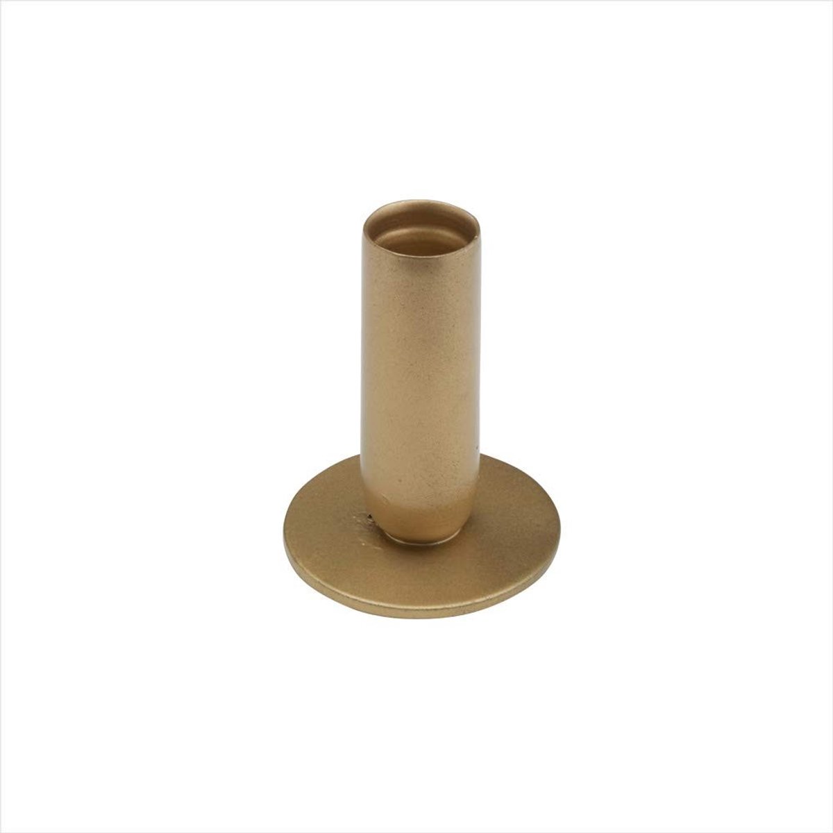 Solidchoice - Elegante Gouden Kaarsenhouder 8cm - Tafeldecoratie voor Bruiloften