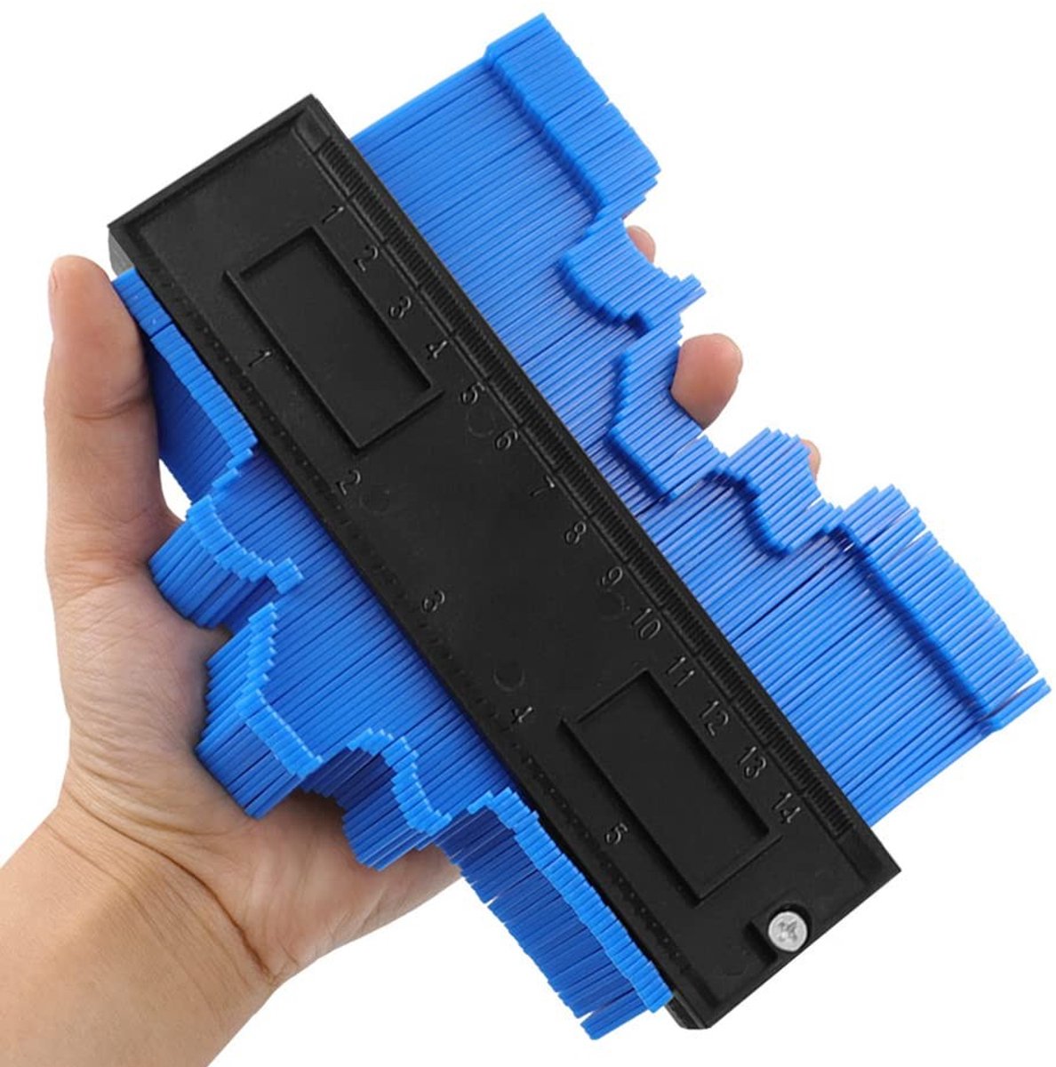 Solidchoice - Contourmeter voor Vloeren en Tegels, 140 mm