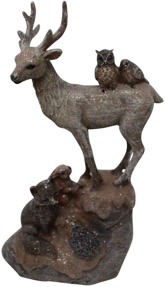 Solidchoice - Bosdieren Beeldje Ornament 26 cm