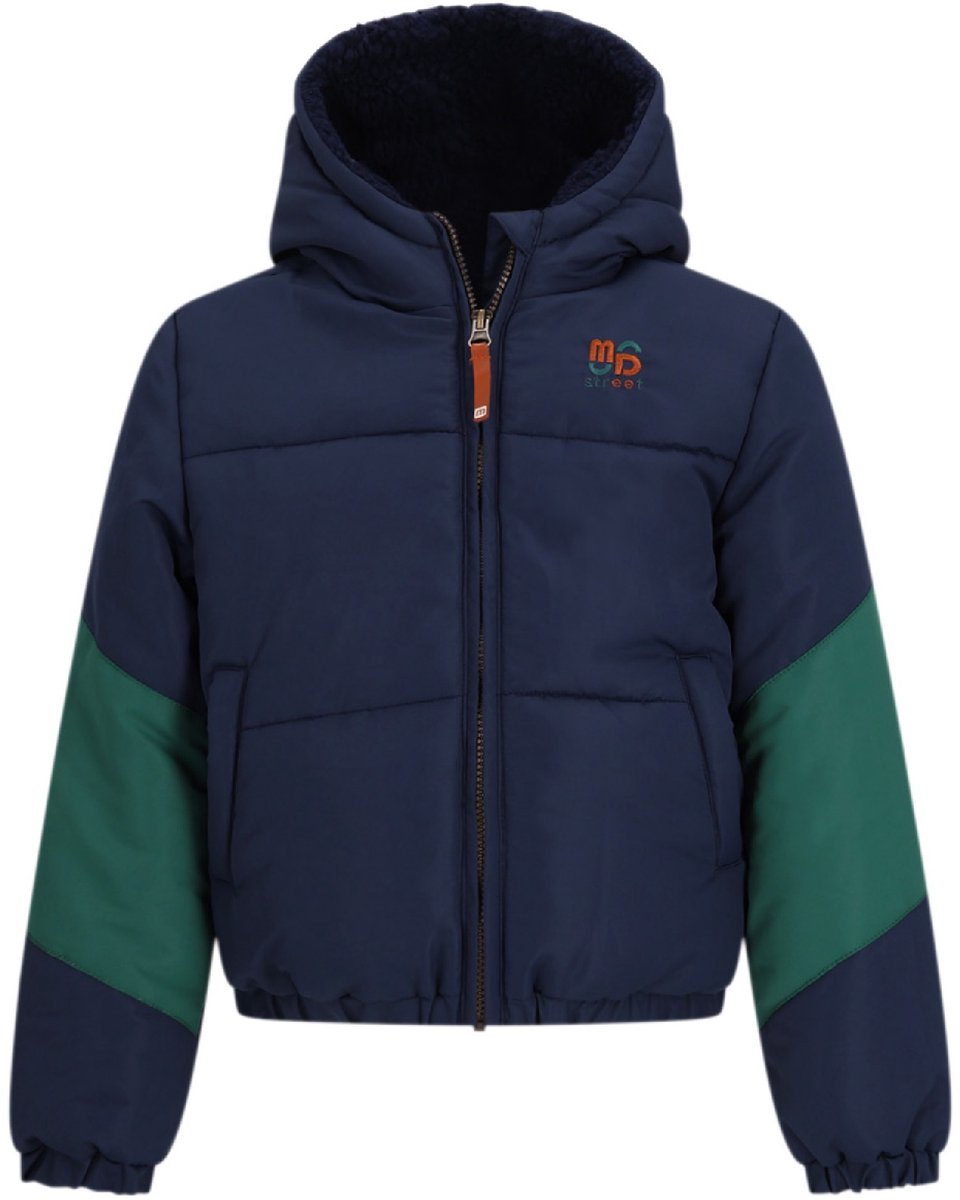 Moodstreet multi-colour bomber JULES M607-6215/ Navy - maat 104
