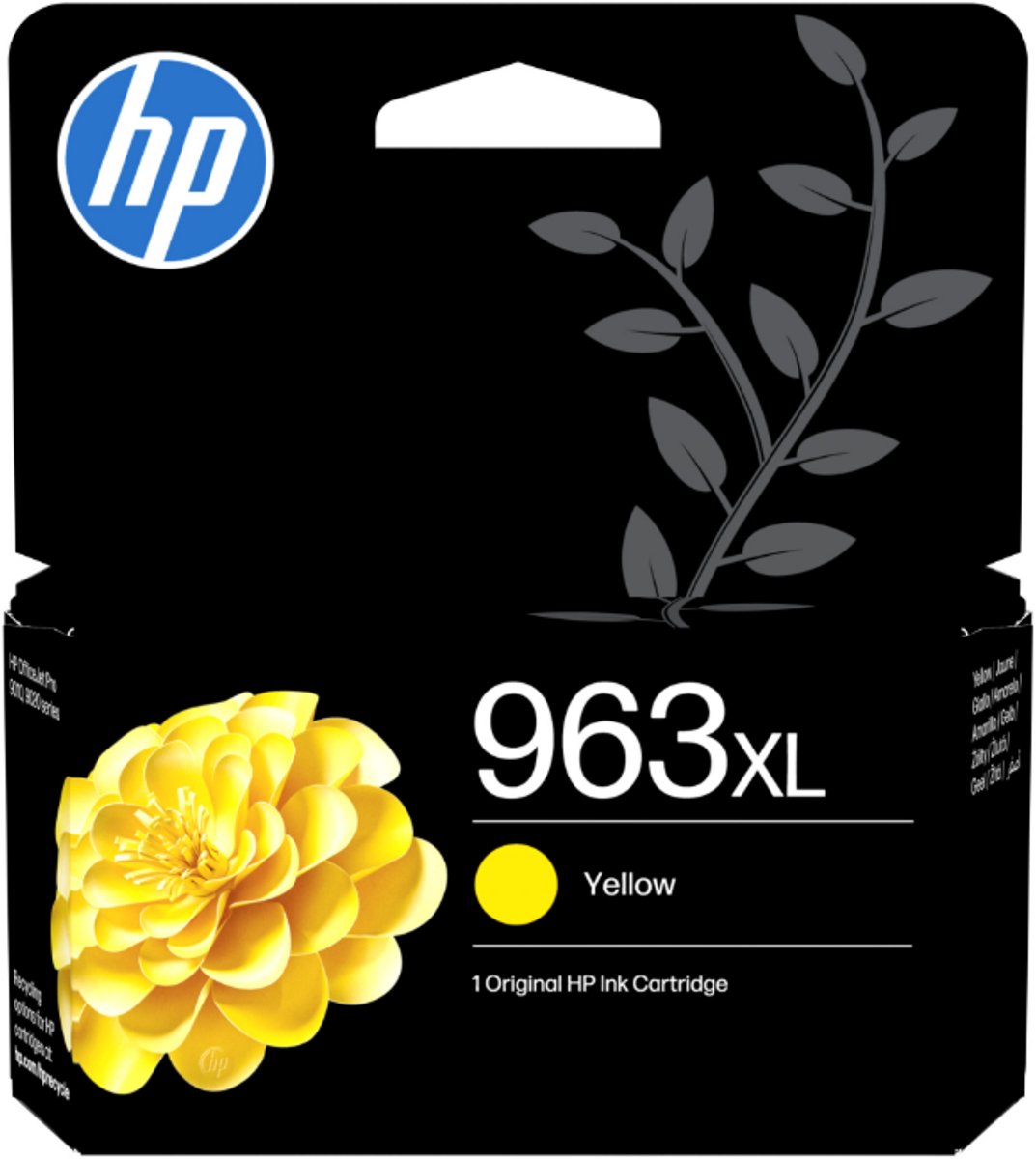 HP 963XL Inktcartridge geel + Instant Ink tegoed