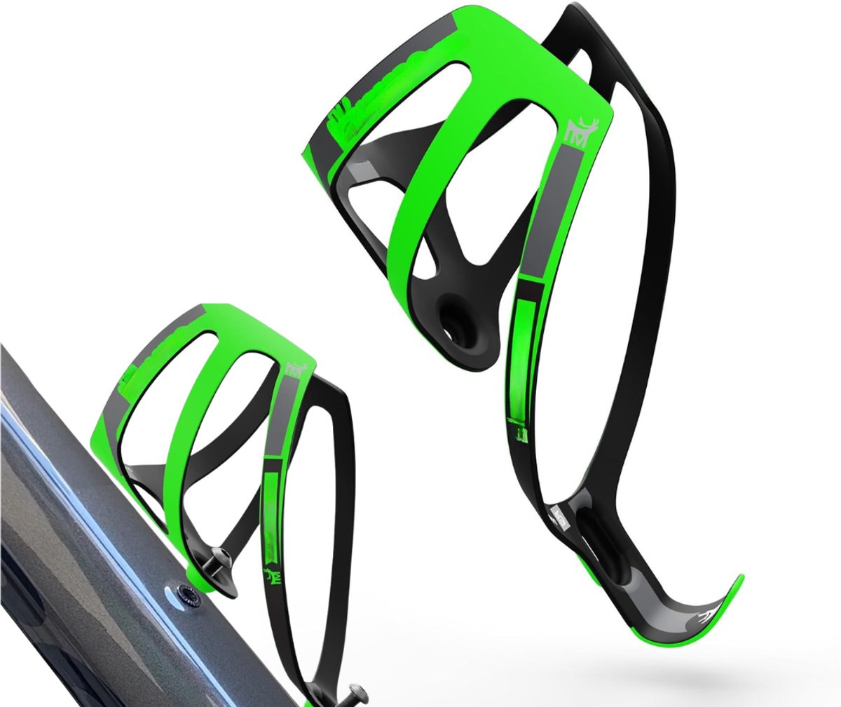 Zavio® Fietsbidonhouder – Universele Bidonhouder voor Fietsen - Groen