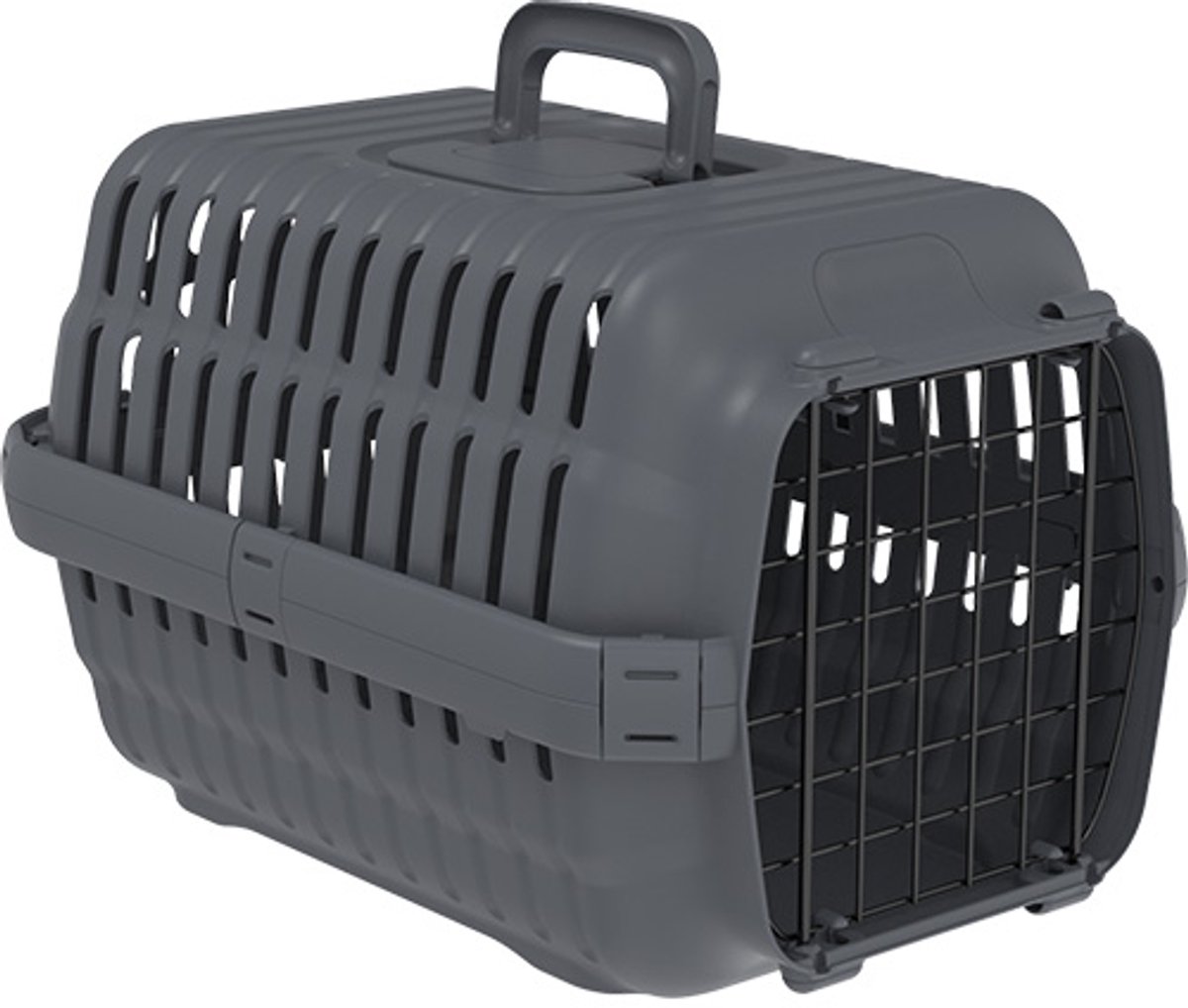 Boony Reismand Partenza - Kleur: Anthracite - Afmetingen: 47x32x29 cm