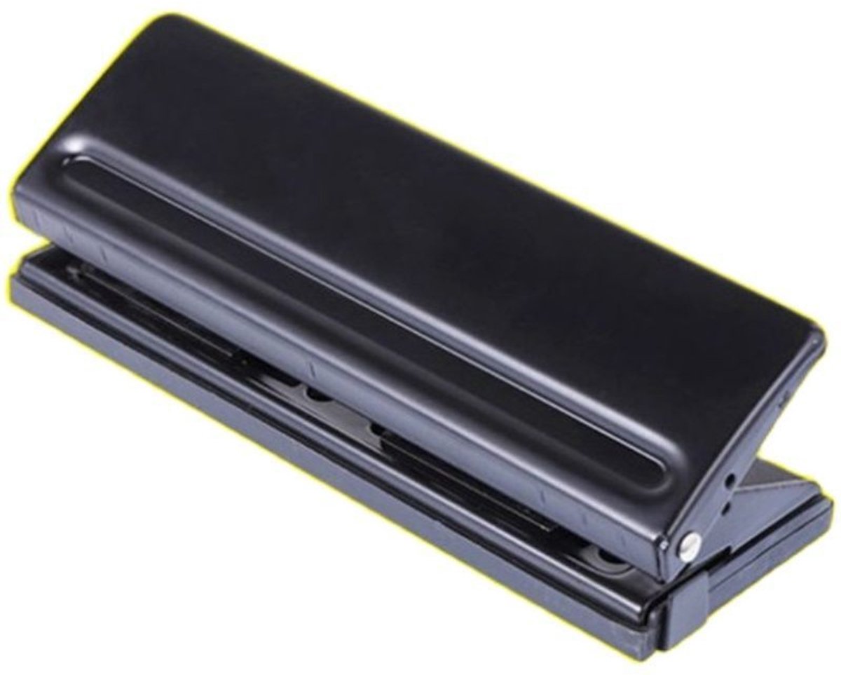 Verstelbare 6-gats perforator, met positioneringsmarkeringen, dagelijks papierperforator, geschikt voor A5 formaat zes-ring ringband planner - aanvulpagina's