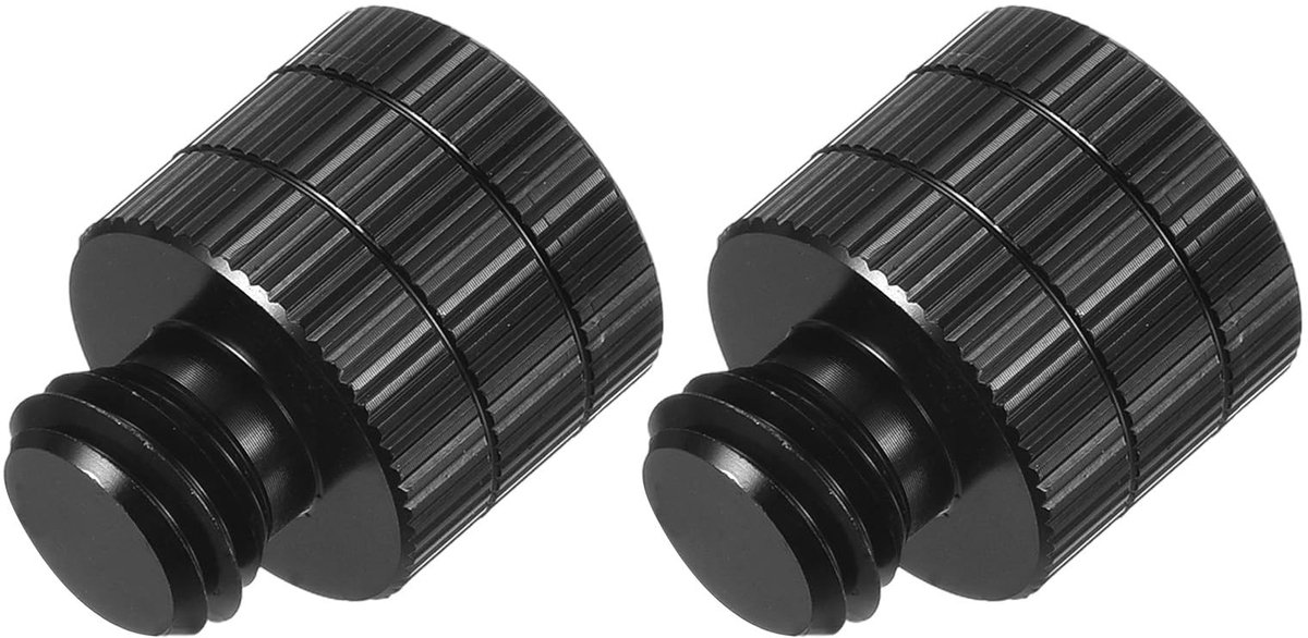 Solidchoice - Microfoonaansluitadapter 3/8 naar M10 Draad voor Statief