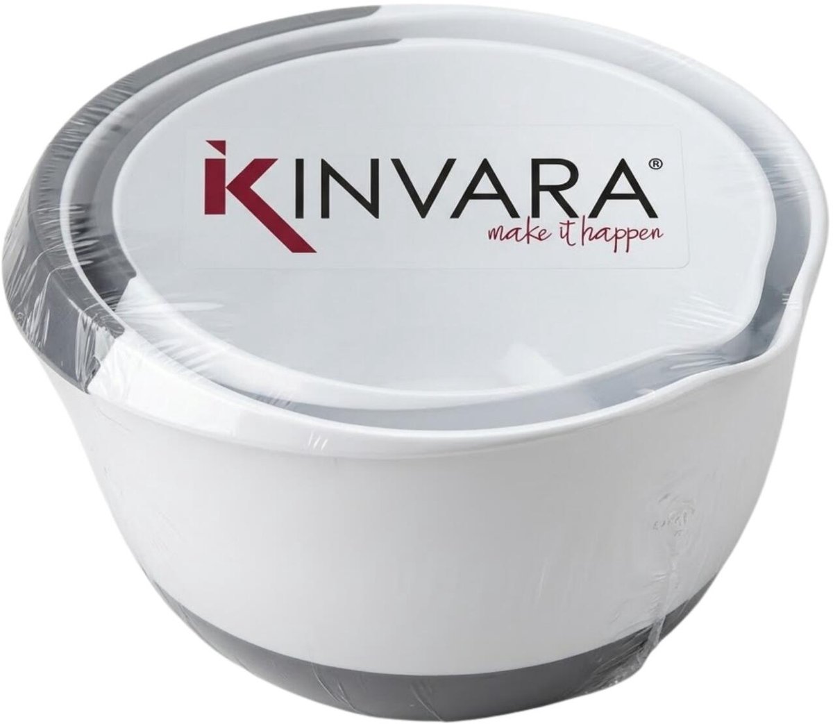 Kinvara Beslagkommen set - 2-delig - RVS - 2L / 3,5L - mengkom / saladekommen