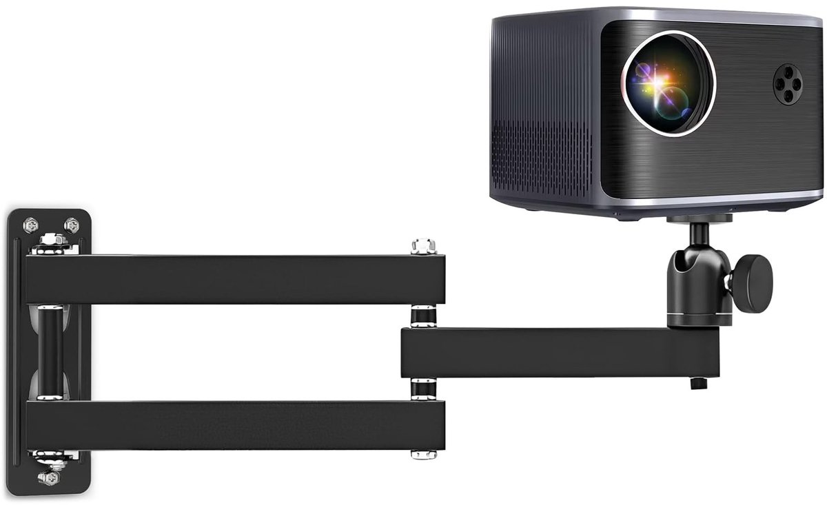 Solidchoice - Universele Projector Wandbeugel 360° Rotatie