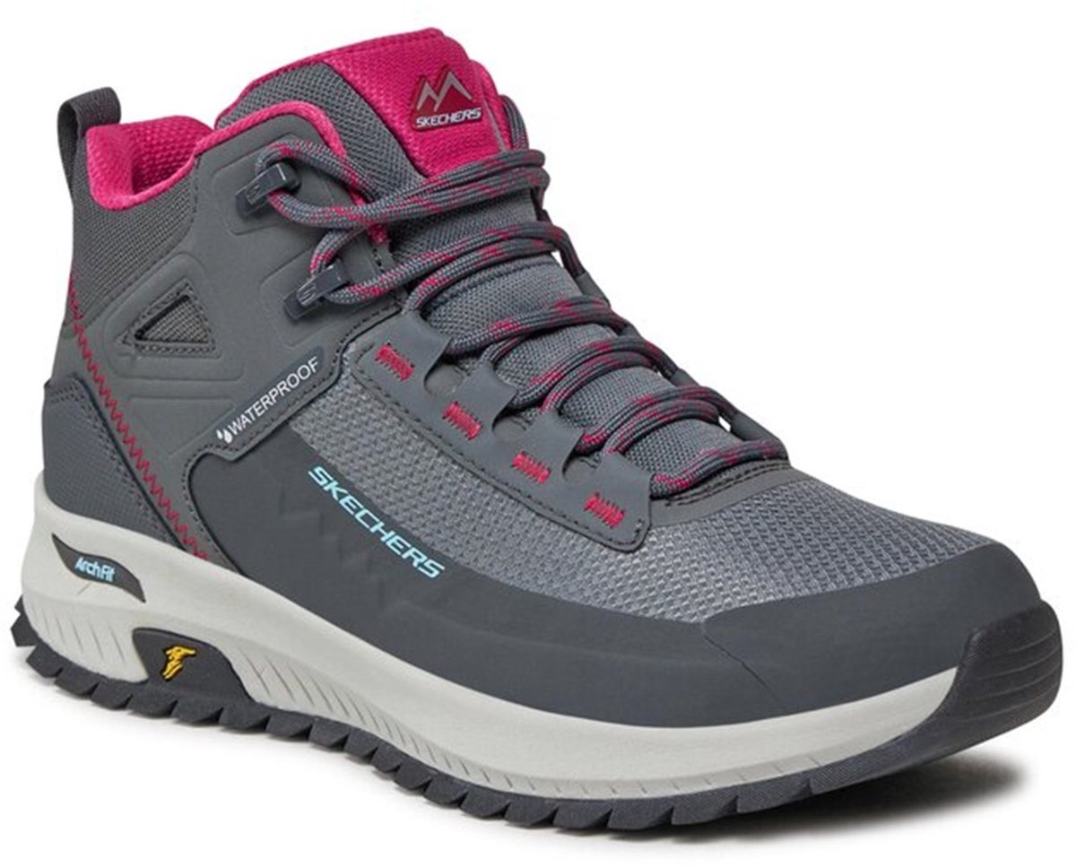 SKECHERS ARCH FIT DISCOVER ELEVATION GAIN, 180086-CHPK, Female, Gray Skechers enkellaarsjes dames grijs maat 36.5 EU