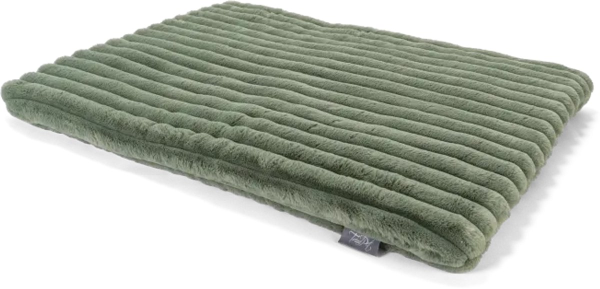Hondenkleed 110x70 cm - Trendpet Mora - Ribstof wasbaar - Groen