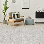 Zelfklevende vloerbedekking - TERRAZZO - Antislip beschermlaag op rol - 60x200cm