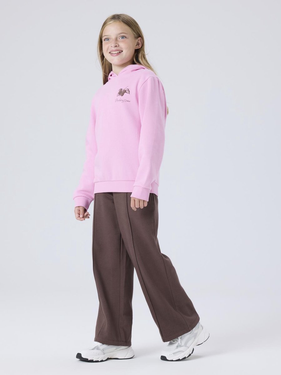 NAME IT - NKFNILLINA WIDE SWE PANT BRU PB Meisjes Broek