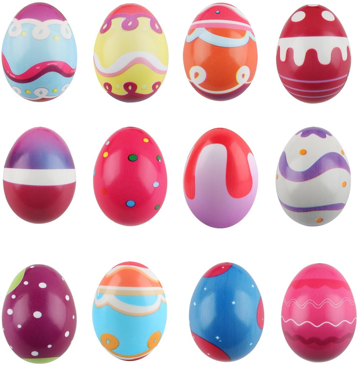 Solidchoice - Set van 10 Stressballen voor Volwassenen en Kinderen
