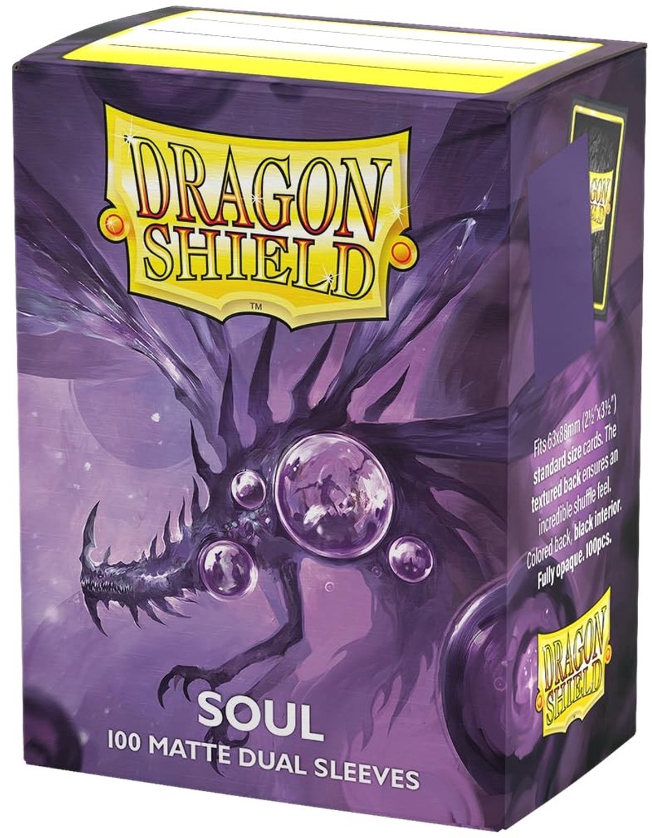 Solidchoice - Dragon Shield Mat voor Gaming, Dual Soul (Metallic Purple)