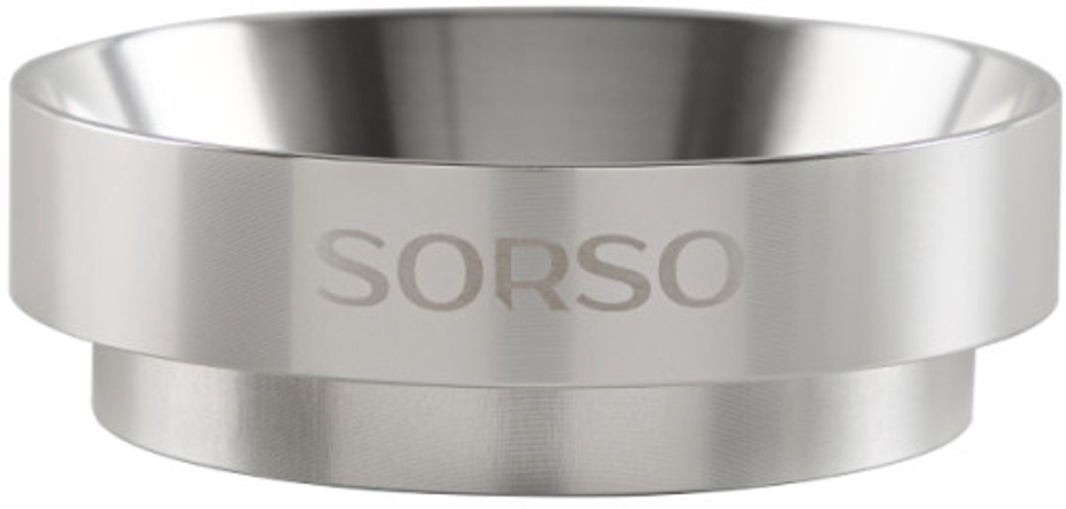 SORSO Barista doseerring, aluminium, 58 mm – Zilver