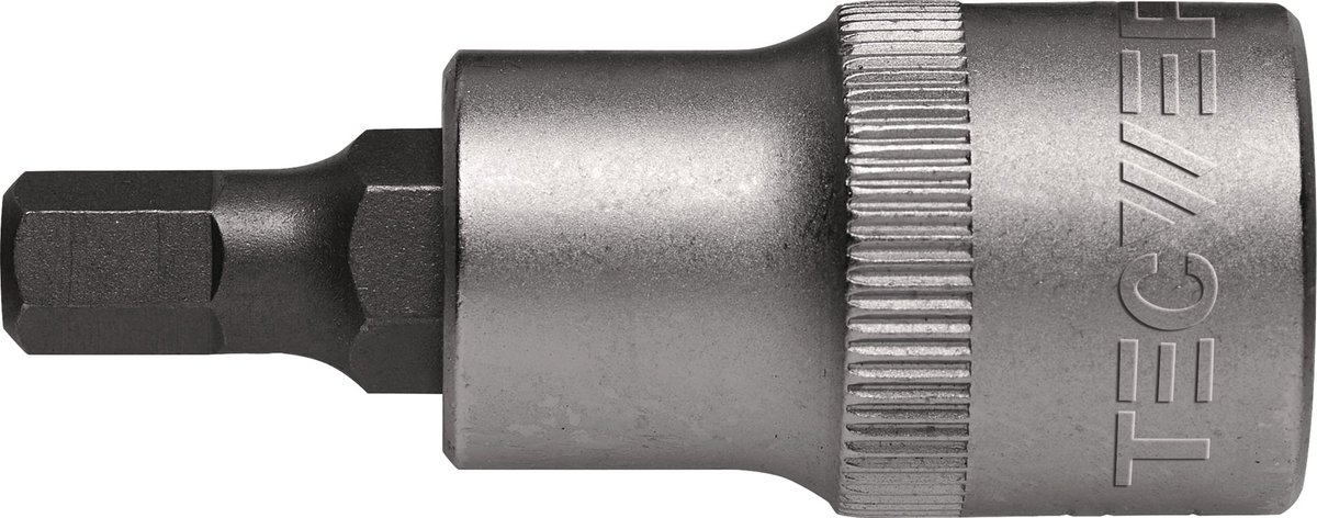 Steeksleutelinzet 1/2 inch Binnen-6-kant SW 7mm L.55mm TECWERK