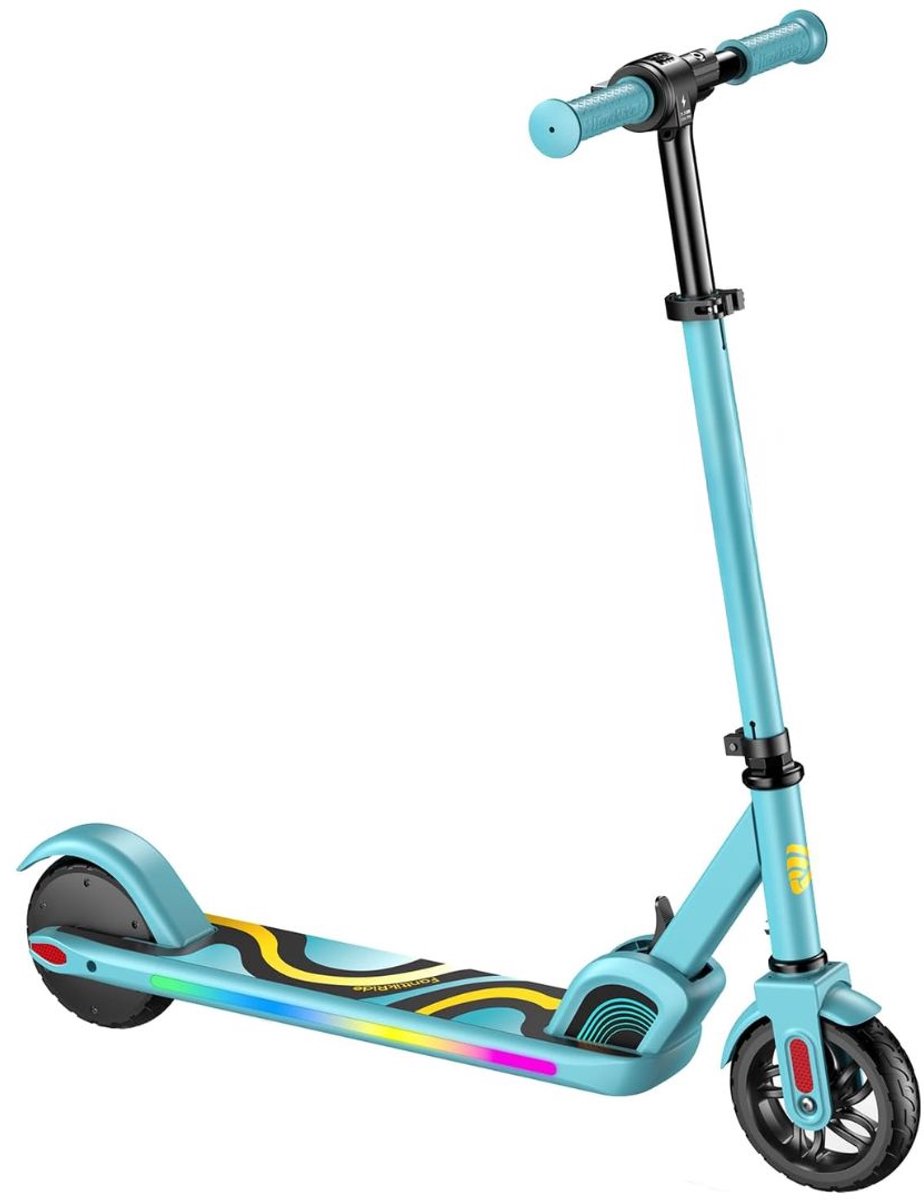 NIVA® Elektrische Step - In hoogte Verstelbaar - Elektrische Steps voor Jongens - Blauw - 75cm x 25cm x 14cm