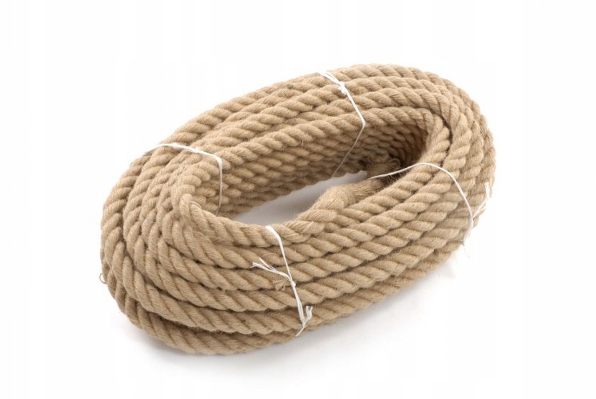 Jutetouw Hennepkoord 16 mm 20m