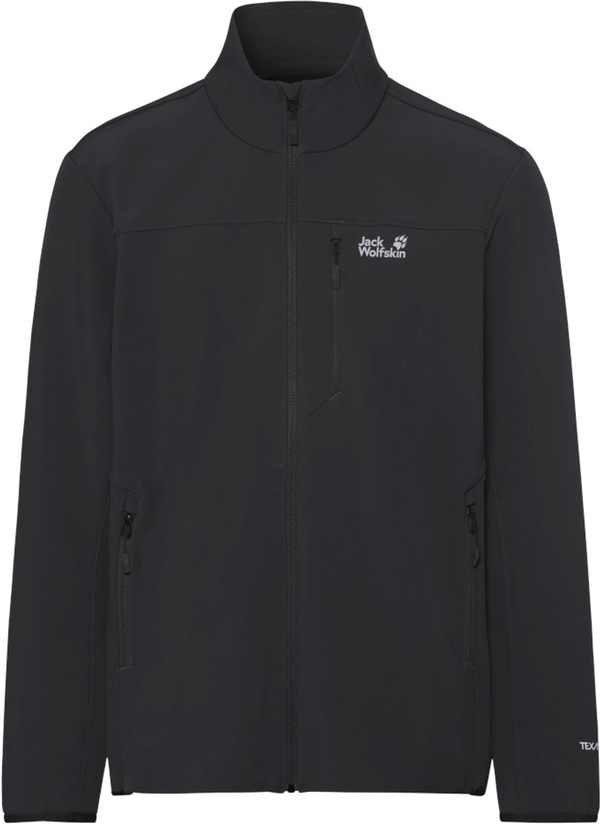 Jack Wolfskin WILD WINDS JKT M Heren Outdoorjas - black