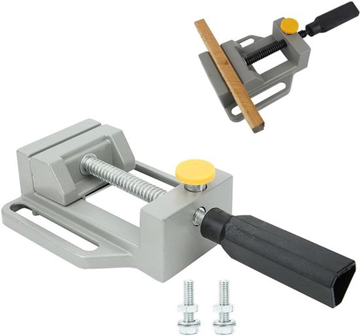 Mini vlakke klemtafel van aluminiumlegering voor snelle bevestiging - Ideaal voor doe-het-zelf, graveren en houtsnijden