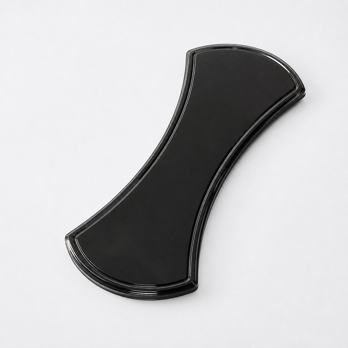 Herbruikbare Antislip Gelpad 13,5 x 5,5 cm - Wasbaar - Zwart