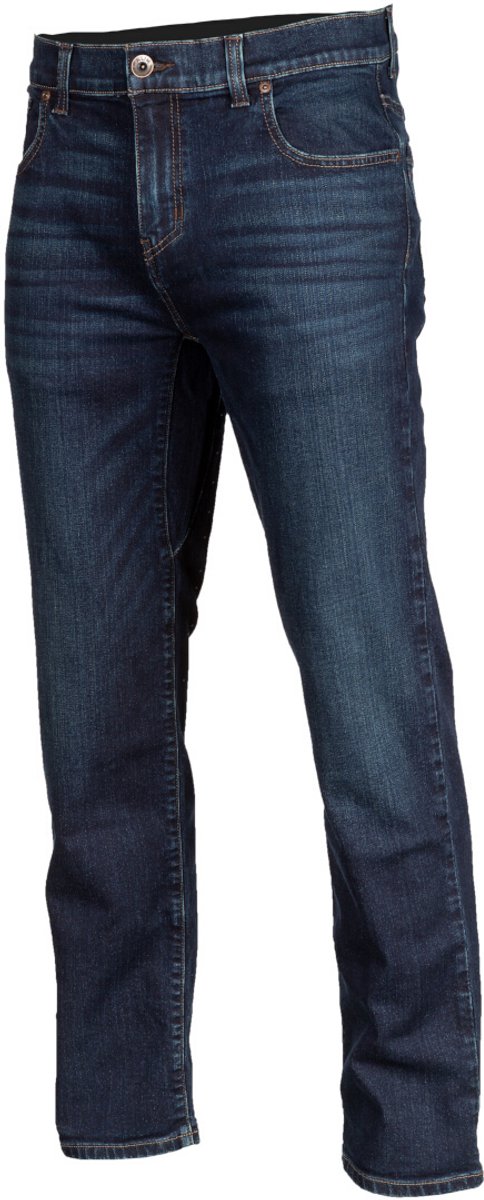 Klim Unlimited Straight Stretch Denim Motorfiets Jeans