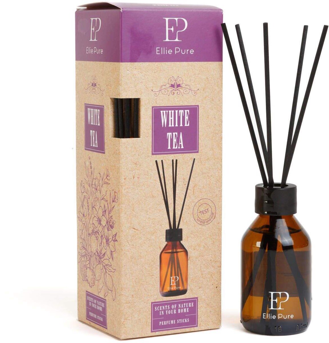 Dr. Marcus Ellie Pure Parfumsticks 80 ml - Witte thee 1 Stuks [DRM50089]