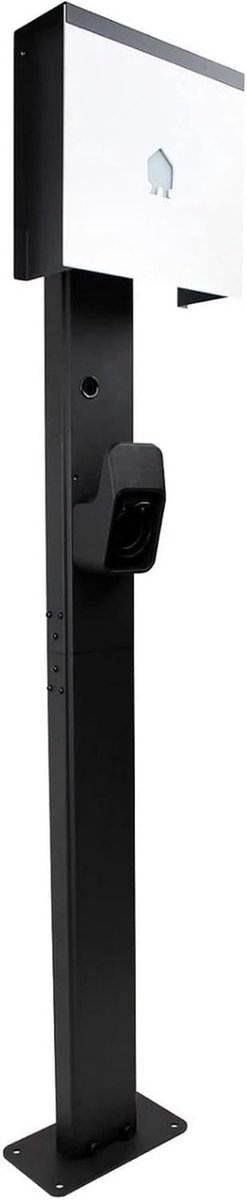 LDY Wallbox Smappee Wallbox Stand Stand for Smappee, Freestanding Installation for Driveway or Parking Lot, Outdoor - ShopVlot