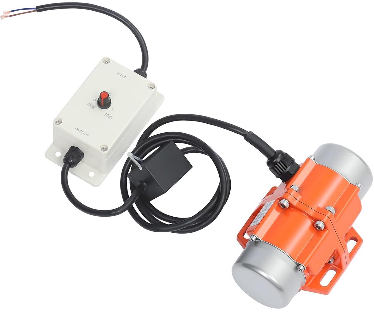 Elektrische trilmotor, 100 W, met toerentalregelaar, borstelloze industriële motor 3000 omw/min, IP65-bescherming en - ShopVlot