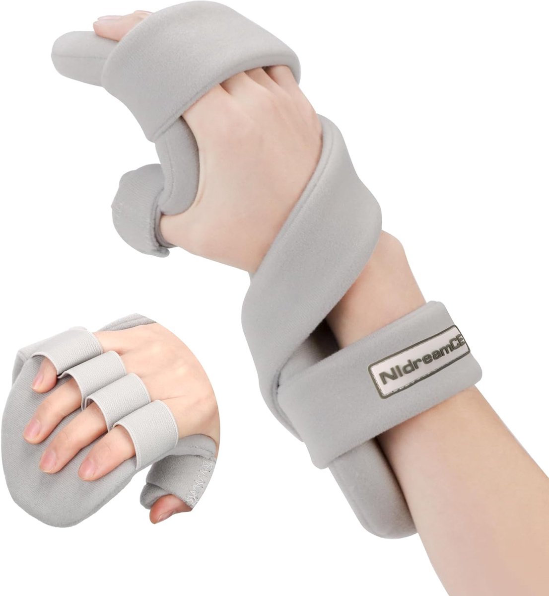 Residual Hand Splint For Stroke 5 Fingers Muscle Atrophy Rehabilitation Night Immobilization System Orthosis - ShopVlot