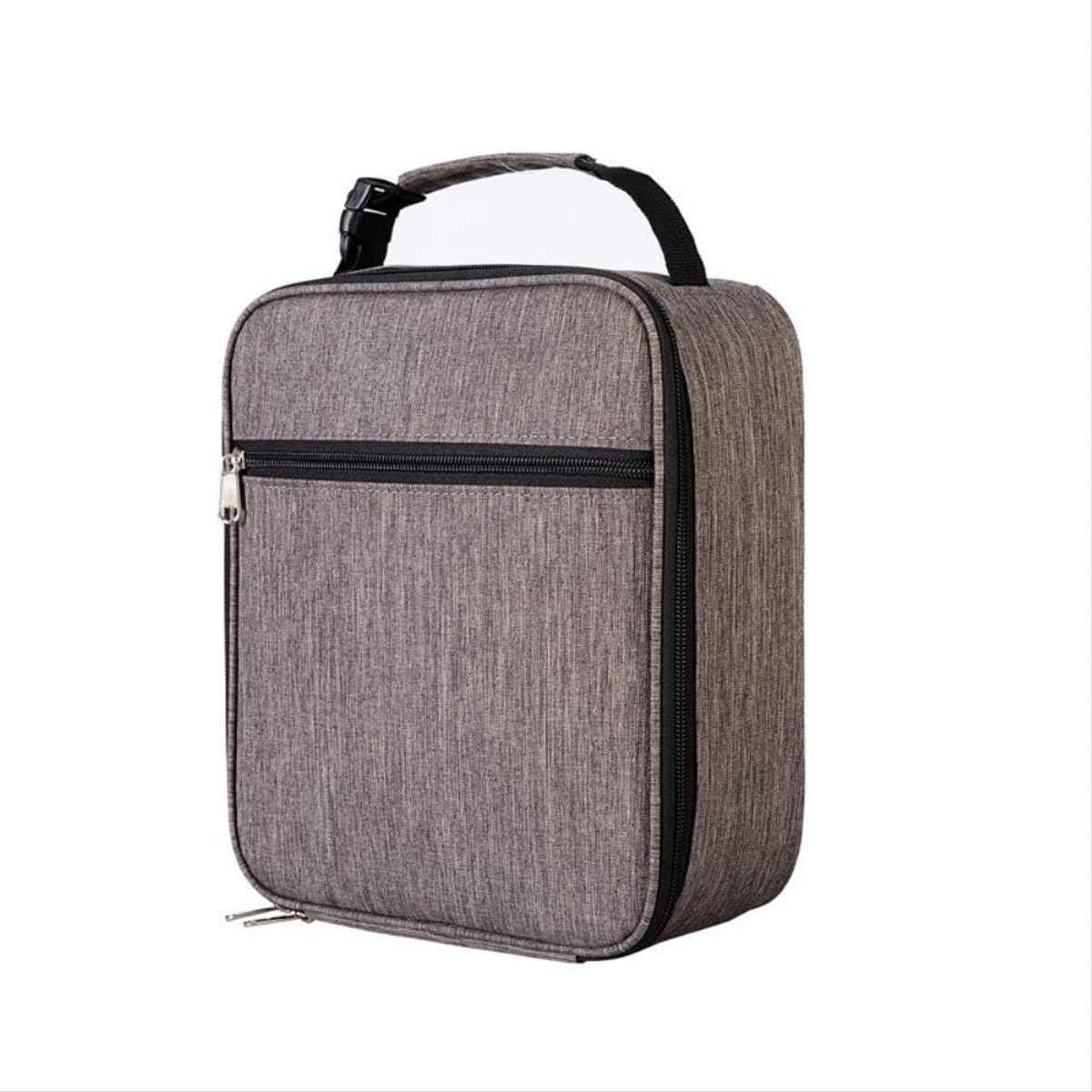 Portable Oxford fabric buckle as student bag, white collar, insulation bag, portable, 22 x 11 x 26 cm, capacity lunch - ShopVlot