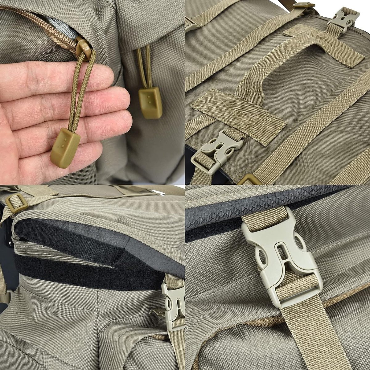 New 50L Canvas Bicycle Carrier Bag Rear Rack Trunk Bicycle Luggage Rear Seat Bicycle Bag Reflectivs Cycling Storage - ShopVlot