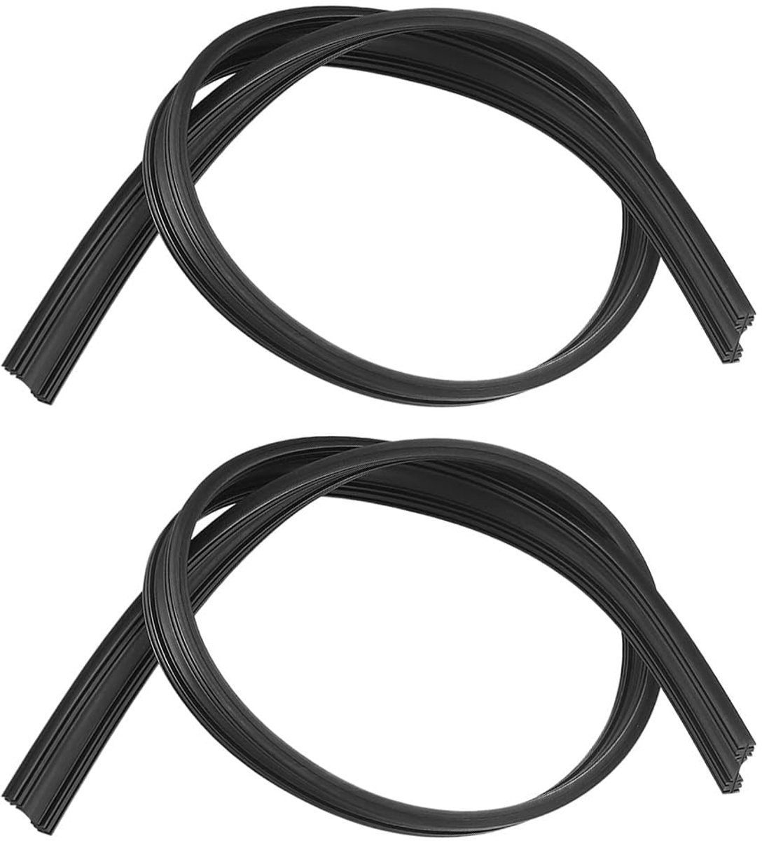 Ruitenwisserrubber 800 mm - 2 stuks zonder bot wisserrubber - vervangingsrubber universeel wisserrubber op maat te - ShopVlot