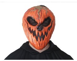 Joya Party® Horror Pompoen Masker Volwassenen | Halloween Masker | Griezelmasker | Pumpkin Mask | Verkleed Accessoire | Elastische Band | One Size