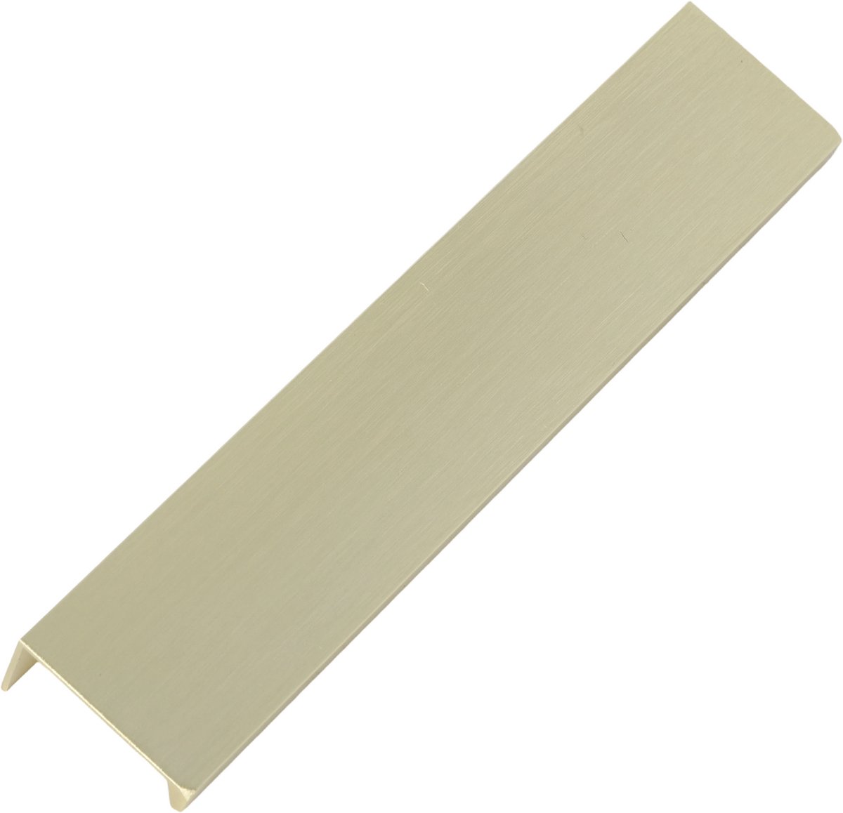 Meubelprofielgreep Siena mat goud 150mm - Boorafstand 128mm