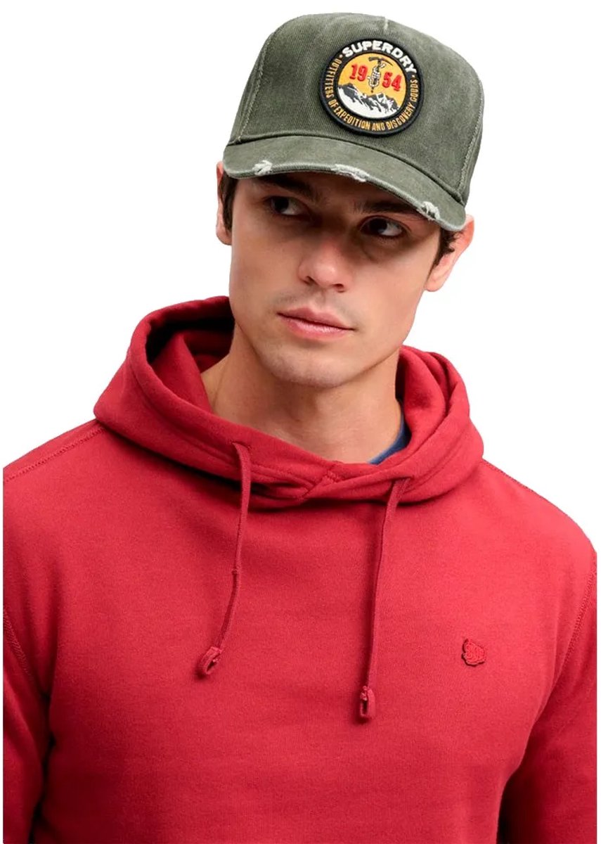 Superdry Graphic Trucker Pet Groen