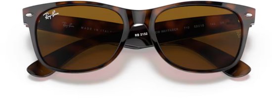 Ray-Ban RB2132 710 New Wayfarer (Classic) zonnebril - 55mm — afbeelding 5