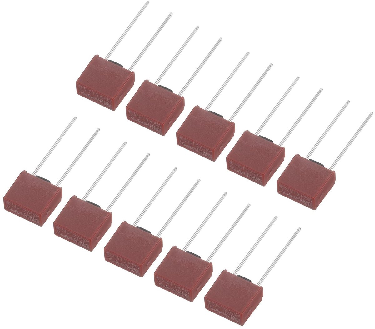 Solidchoice - 50 Stuks Micro Slow Blow Fuses voor Elektronische Reparaties