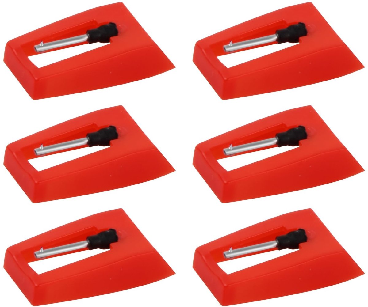 Solidchoice - Set van 6 Vervangende Naalden voor Platenspeler