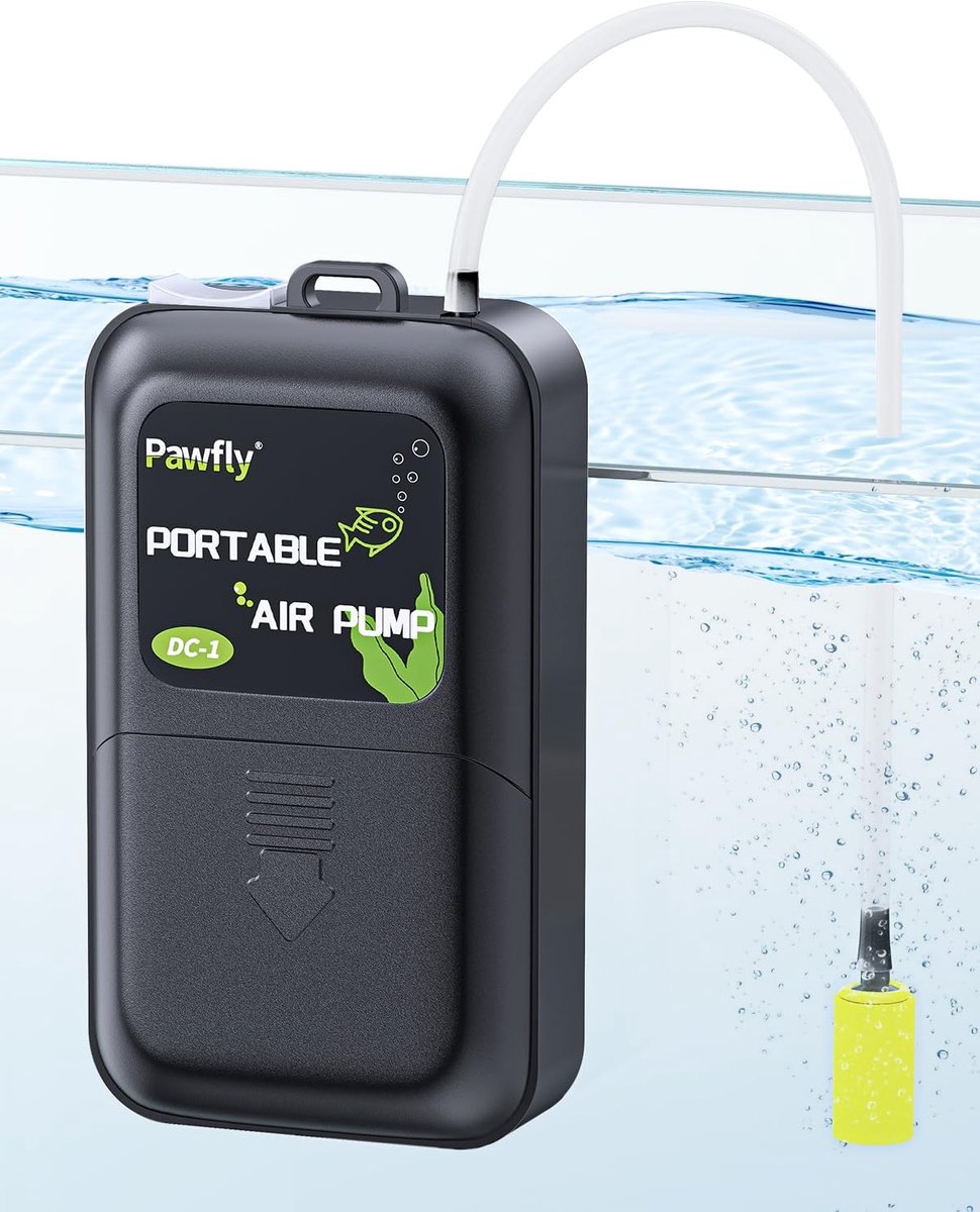 Solidchoice - Draagbare Aquarium Beluchter op Batterijen