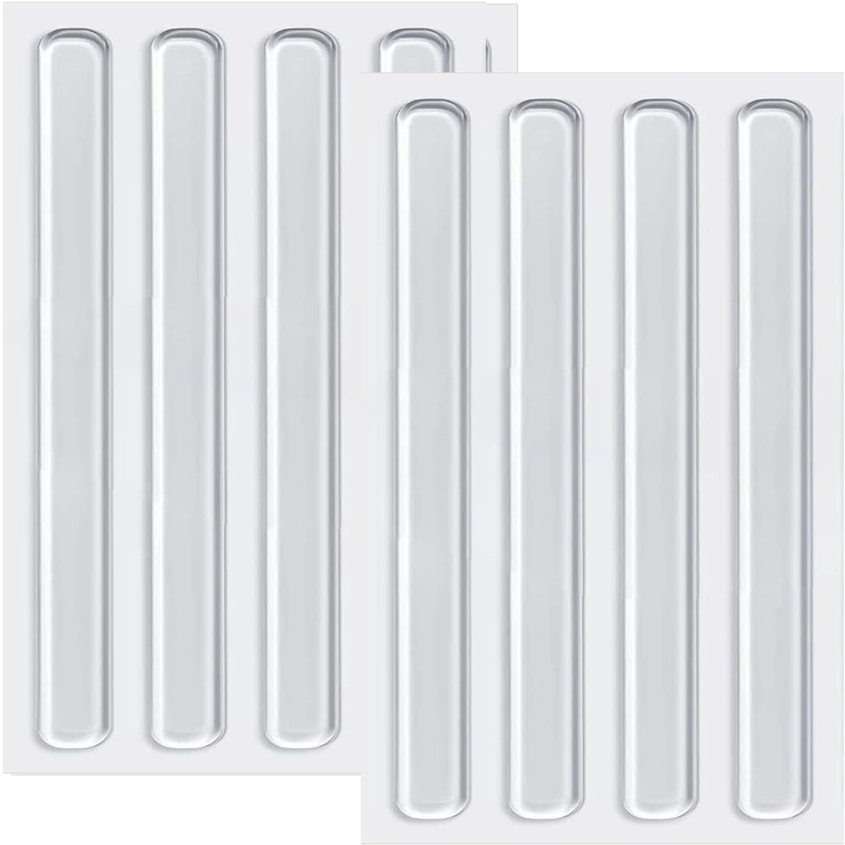 Solidchoice - 8 Stuks Transparante Siliconen Meubelbumpers voor Bescherming