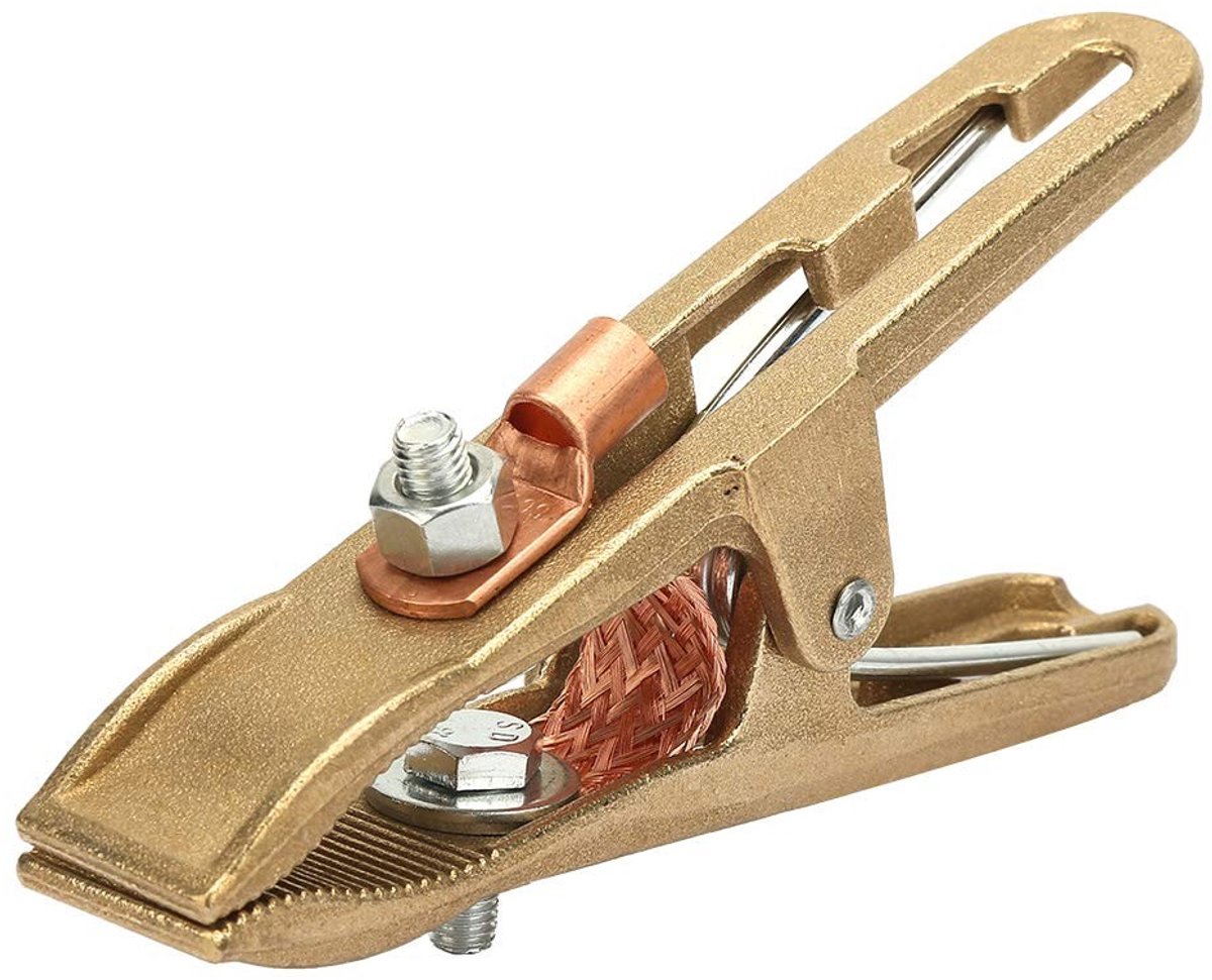 Solidchoice - Heavy Duty Laskrokodillenklem voor Aarding, 500A