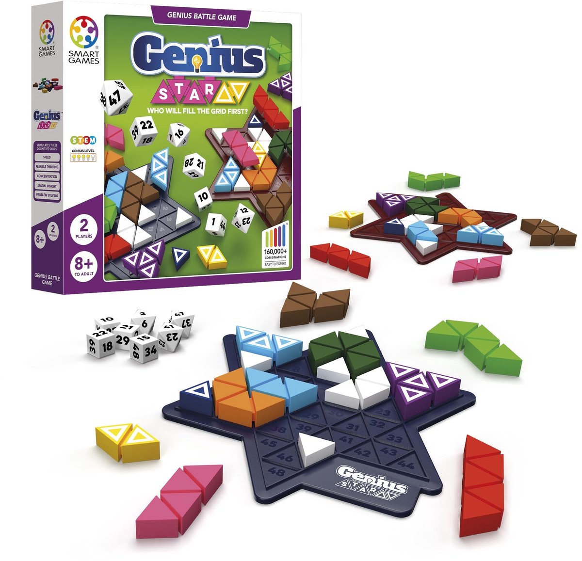Solidchoice - Genius Star Competitief Puzzelspel voor Kinderen