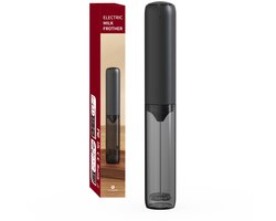 Oplaadbare elektrische melkschuimer, elektrische mixer spiraalklopper, draagbare mixer voor koffie, latte, cappuccino, matcha en cocktails, zwart