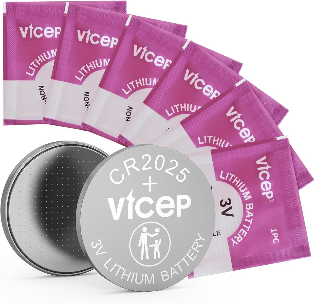 CR2025 Lithium Batterijen 3V - 6 Pack - Individueel verpakt - Betrouwbare energie voor apparaten - SnelShoppen