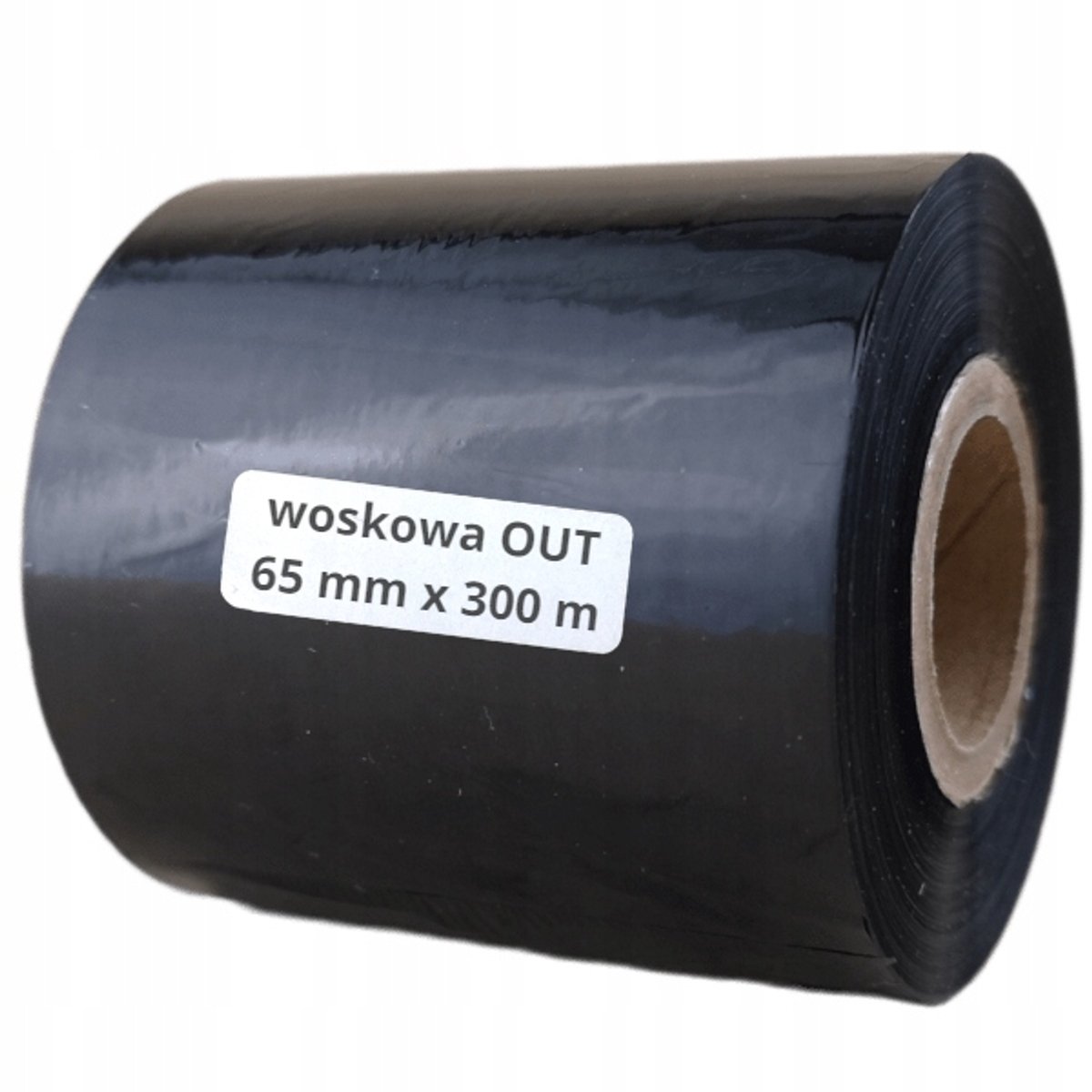Zwart Thermotransfer Tape - 65mm x 300m - Wasp
